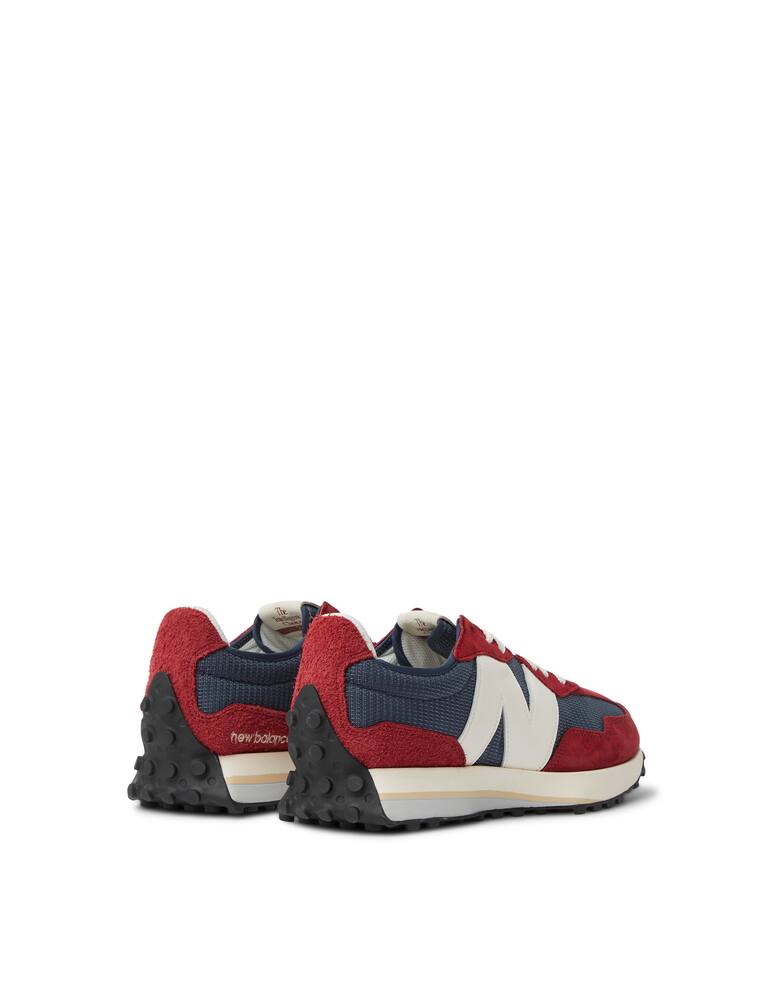 rinascente New Balance Sneaker 327 adv suede mesh - blu