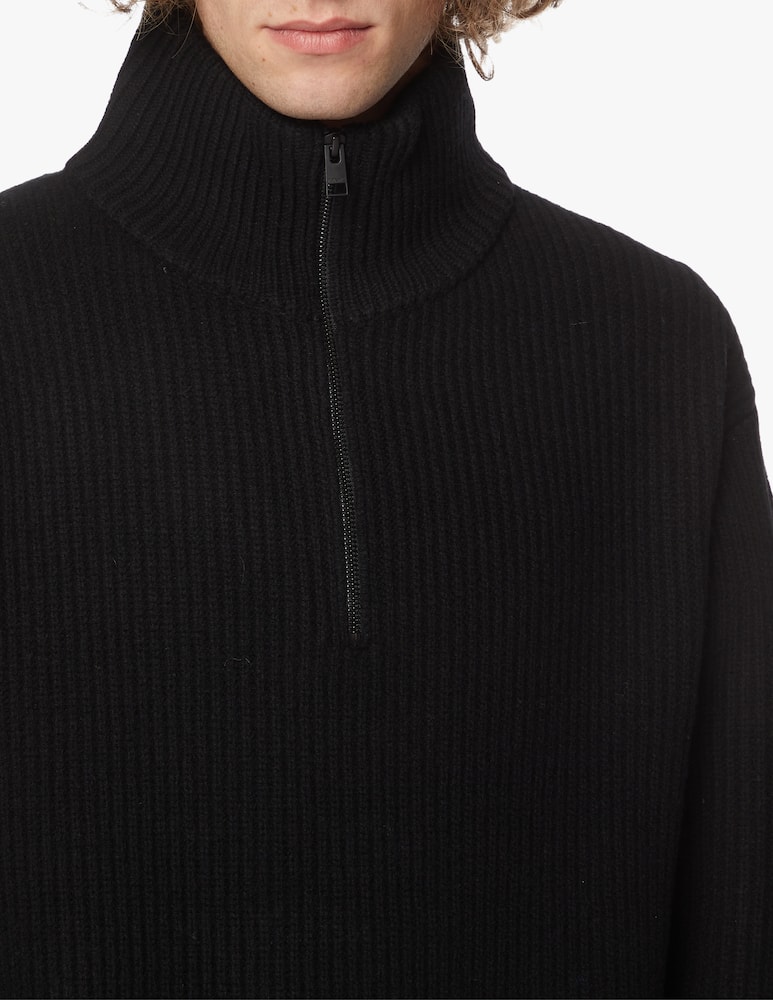 FRAME Half zip sweater - picture 4