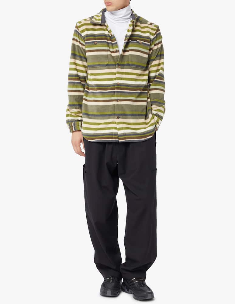 rinascente Columbia Overshirt fleece stripes
