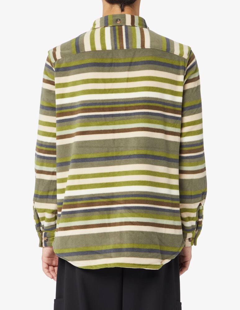 rinascente Columbia Overshirt fleece stripes