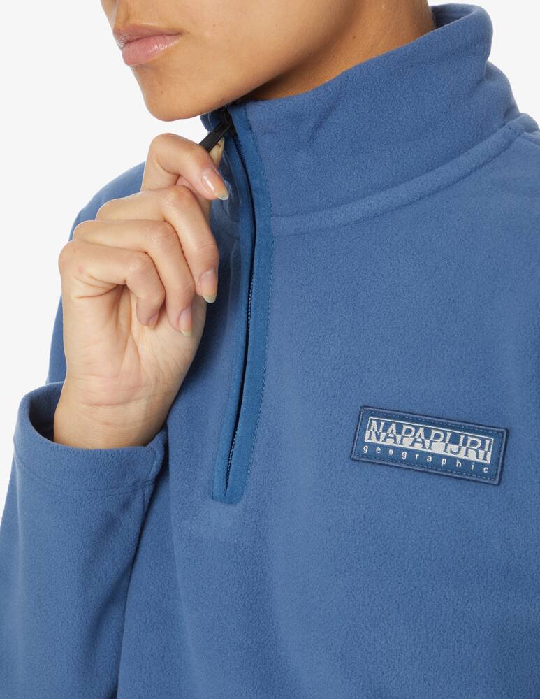 rinascente Napapijri Pile con mezza zip Morgex - Blu