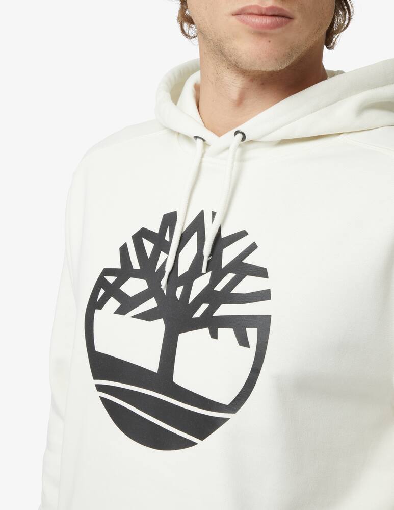 rinascente Timberland Core logo hoodie - White