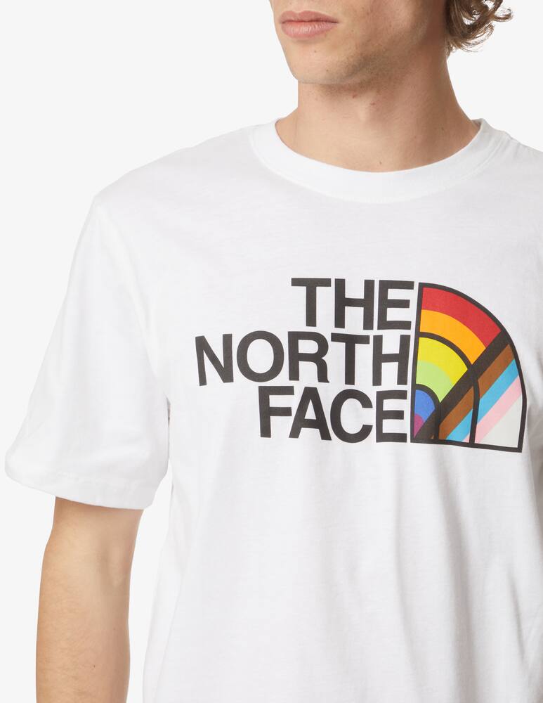 rinascente The North Face Maglietta pride manica corta big logo - bianco