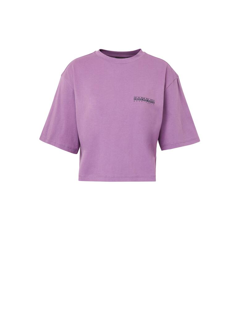 rinascente Napapijri T-shirt in cotone con stampa - viola