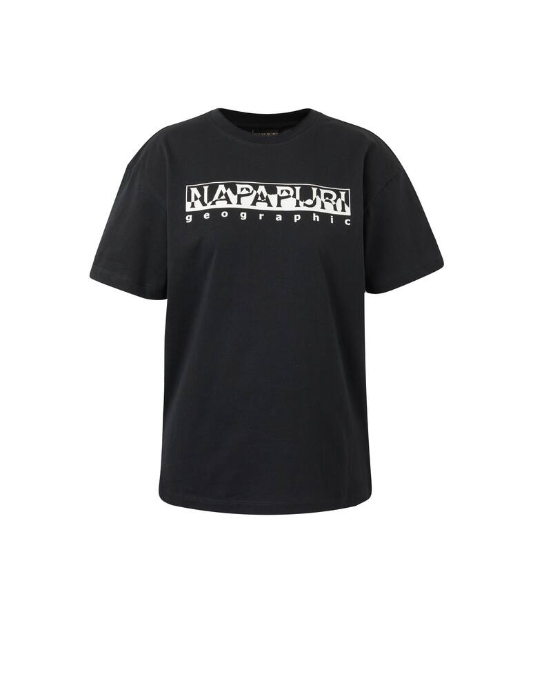 rinascente Napapijri T-shirt in cotone con stampa - nero