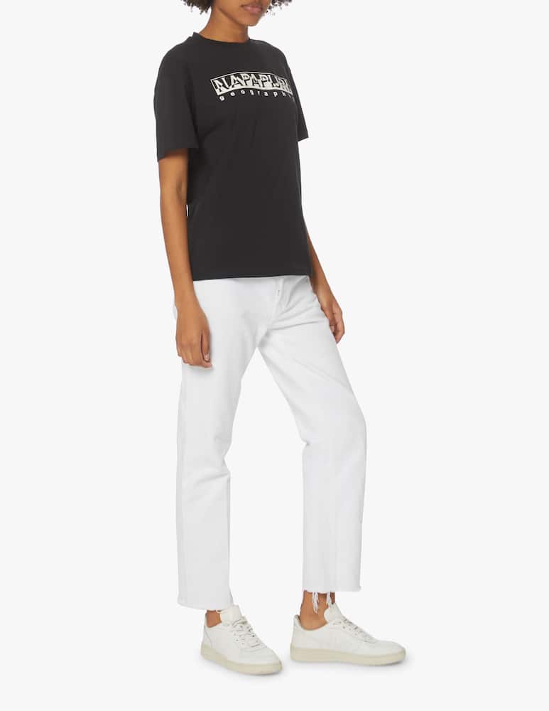 rinascente Napapijri T-shirt in cotone con stampa - nero