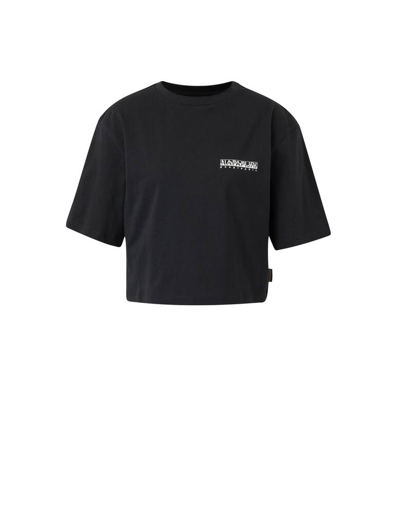 rinascente Napapijri Cotton t-shirt with print - black