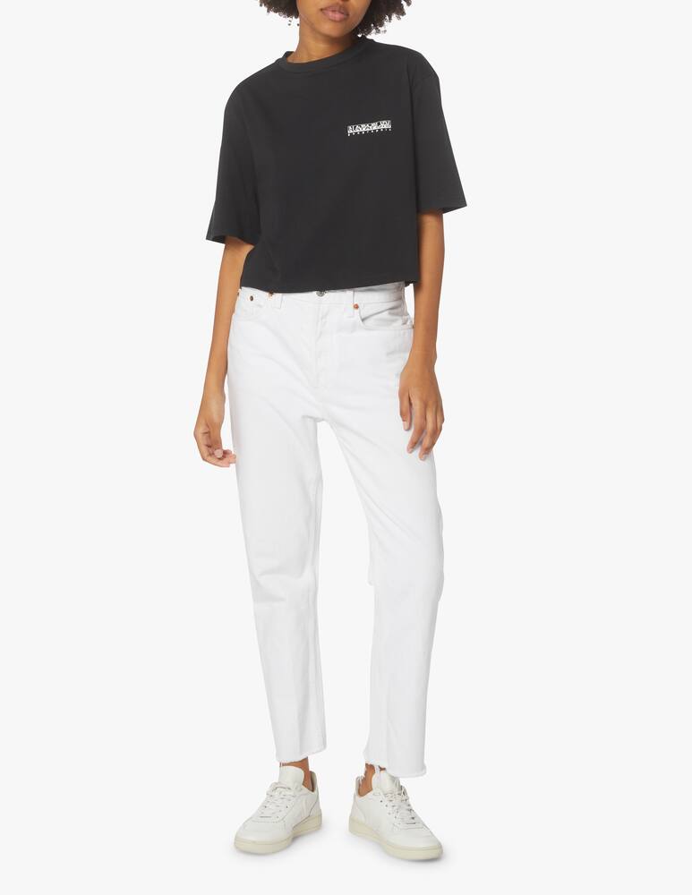 rinascente Napapijri Cotton t-shirt with print - black