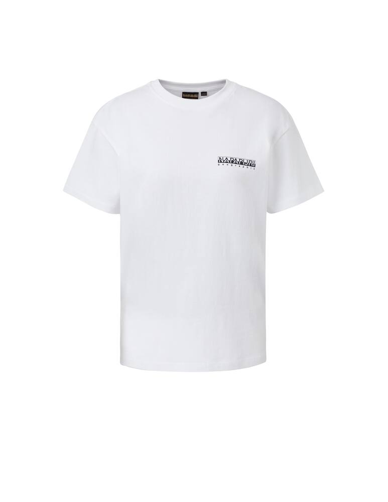 rinascente Napapijri T-shirt in cotone con stampa - bianco
