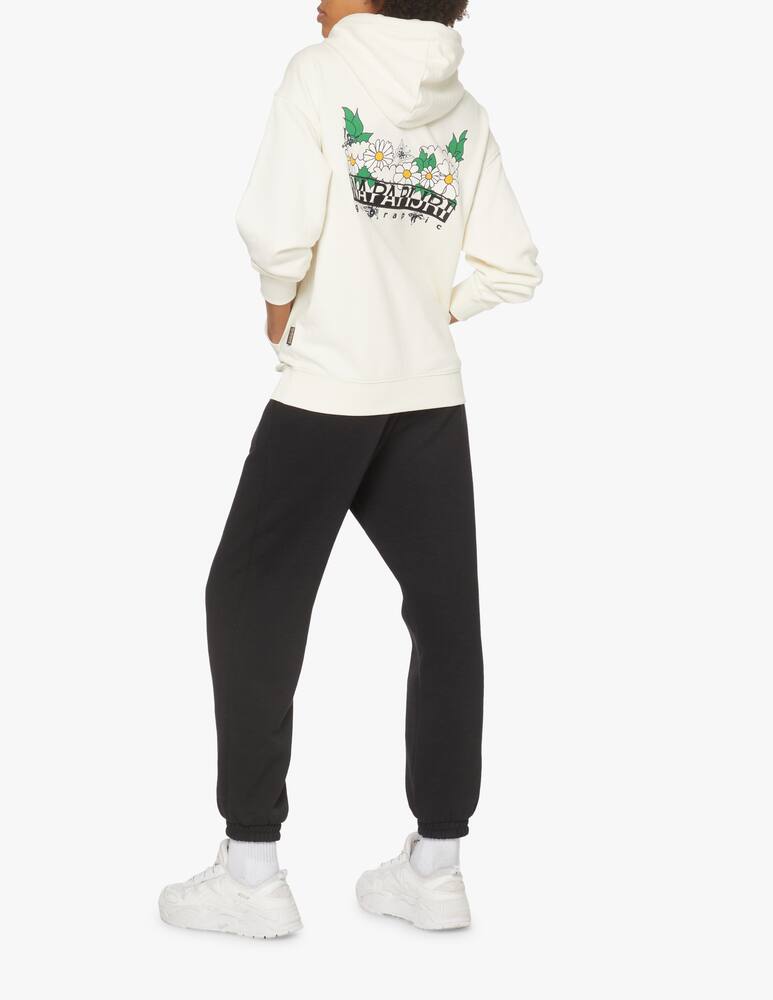 rinascente Napapijri Felpa con cappuccio in cotone - bianco