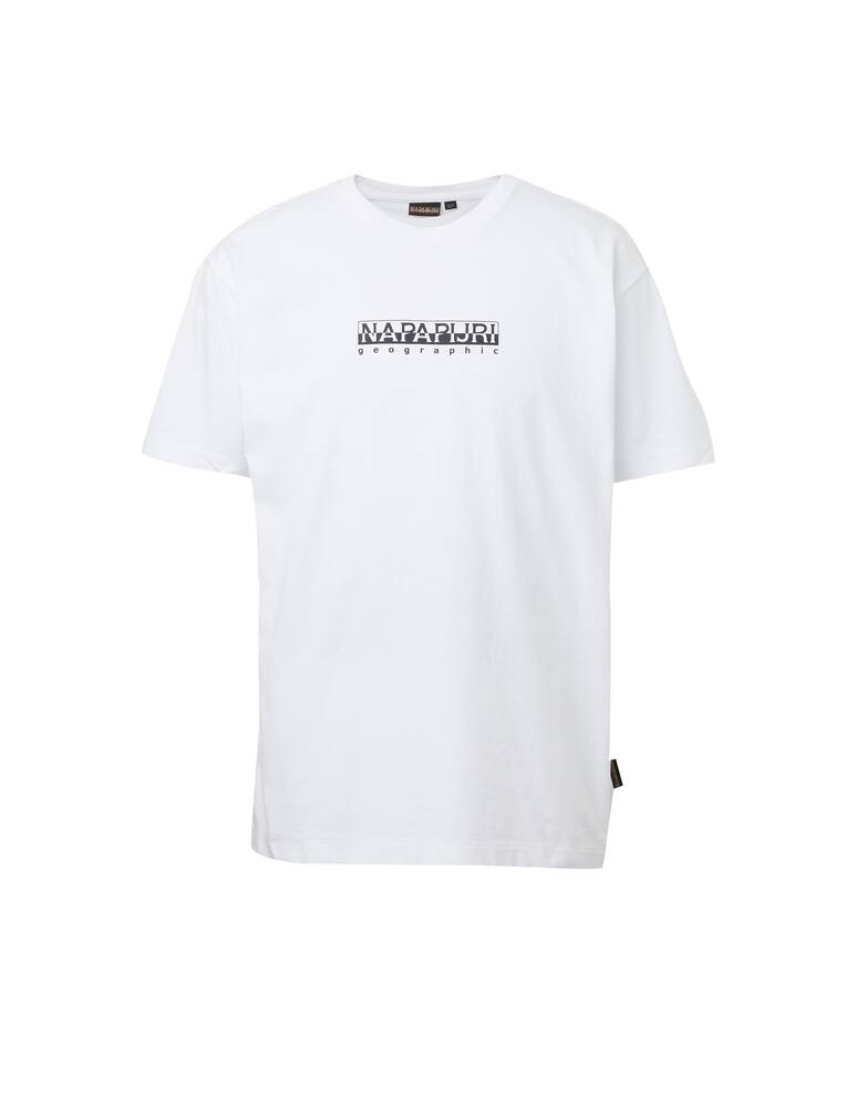 rinascente Napapijri Box logo relaxed t-shirt - white