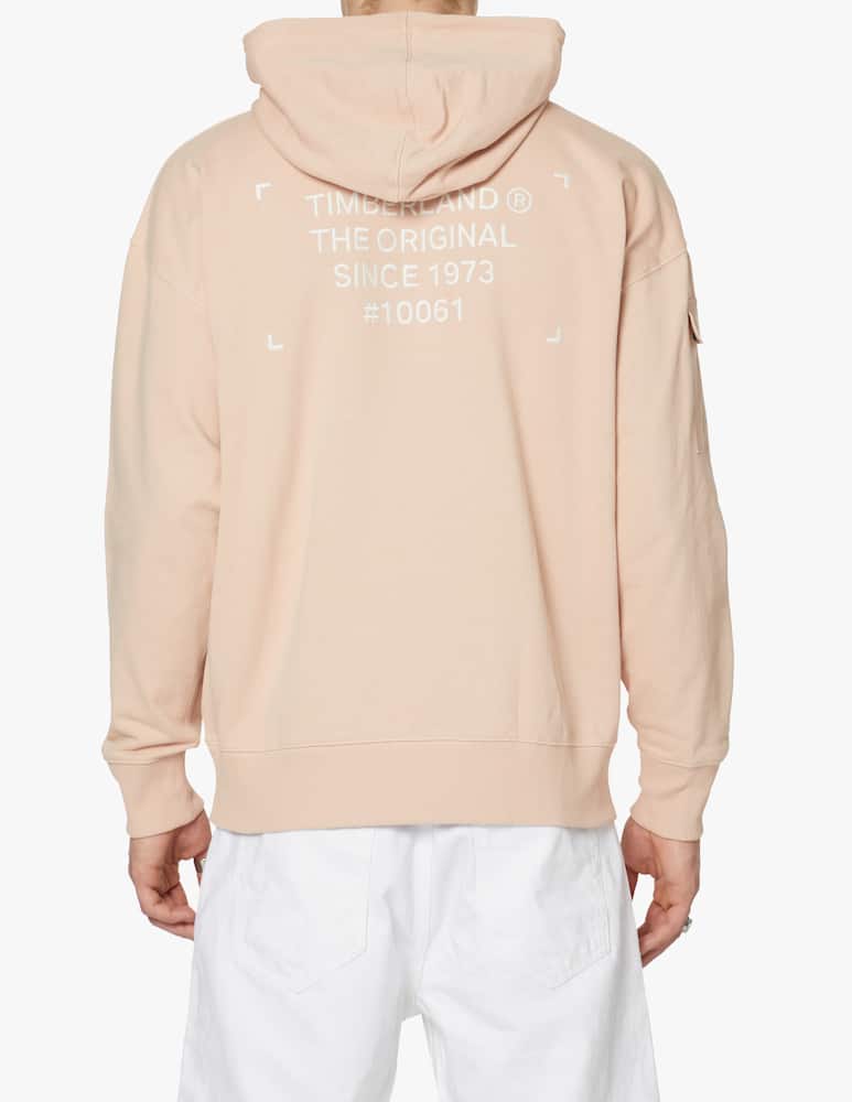 rinascente Timberland Mixed media hoodie - Beige