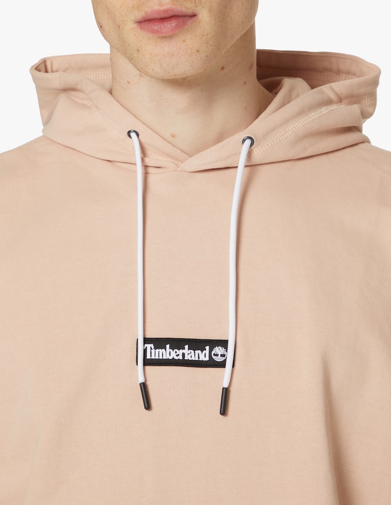rinascente Timberland Mixed media hoodie - Beige