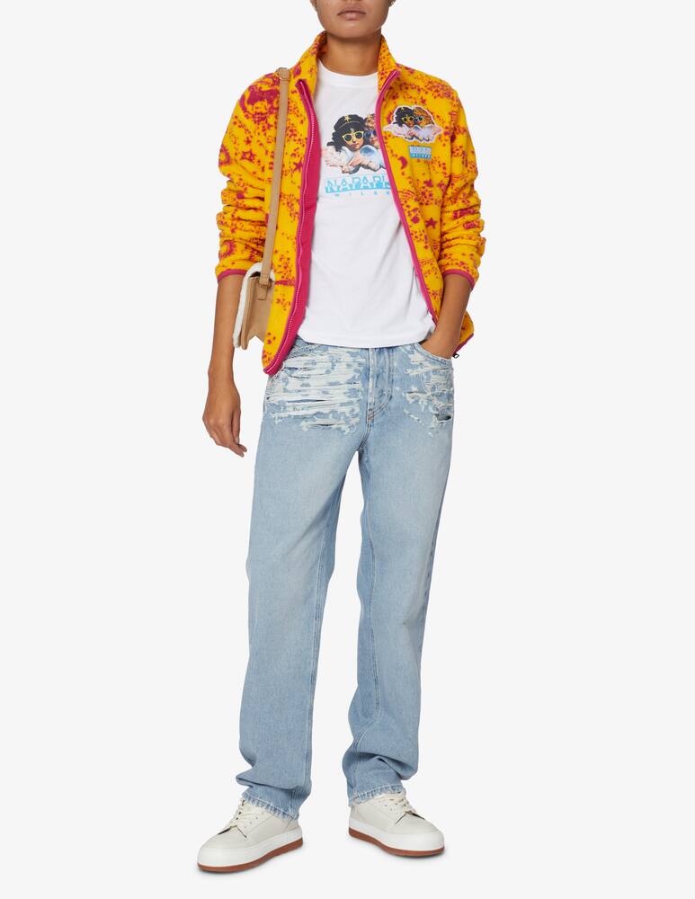 rinascente Napapijri Pile full zip Napapijri x Fiorucci - Arancione