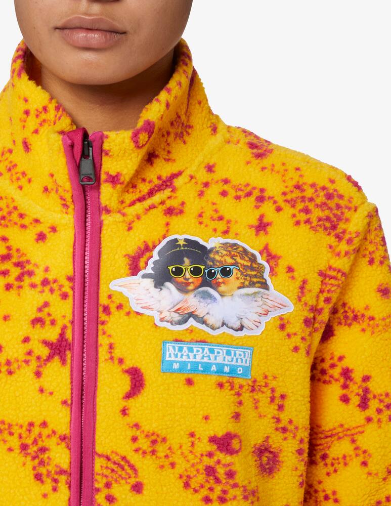 rinascente Napapijri Pile full zip Napapijri x Fiorucci - Arancione