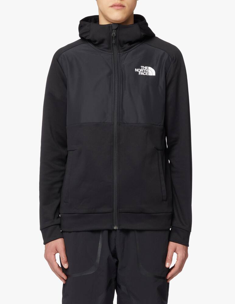 rinascente The North Face Nylon fleece hoodie - black