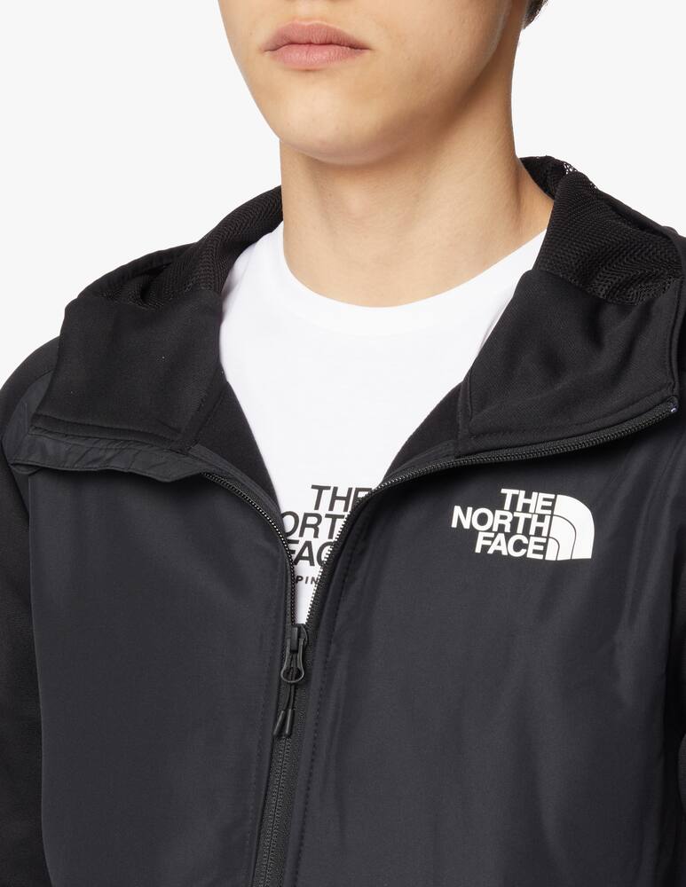 rinascente The North Face Nylon fleece hoodie - black