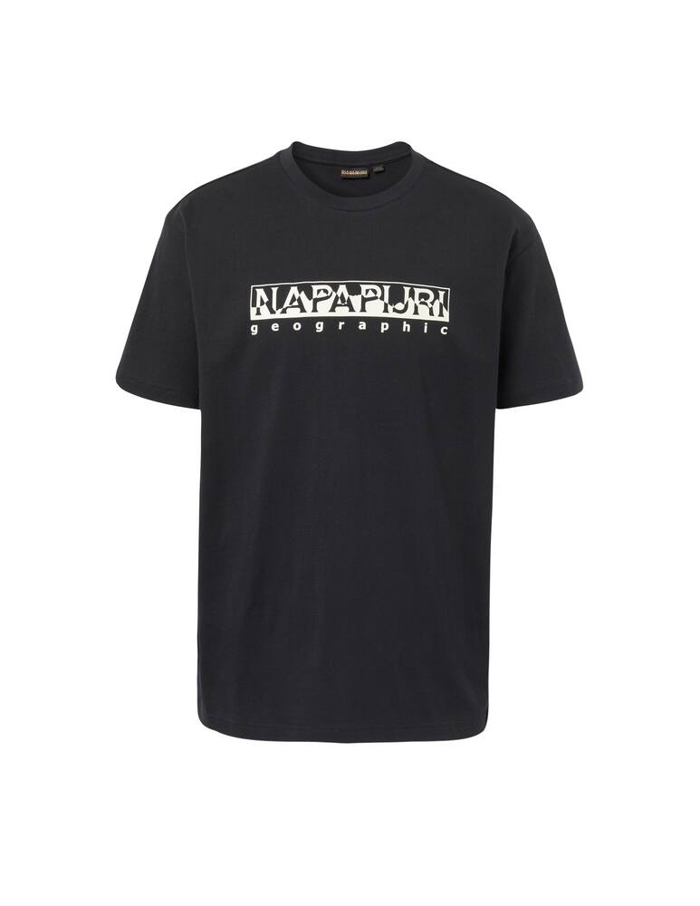 rinascente Napapijri Logo graphic t-shirt - black