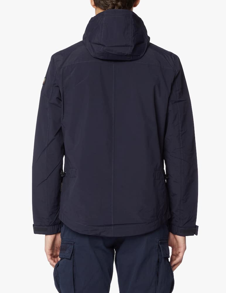 rinascente Napapijri Shelter h fzip hooded jacket - blue
