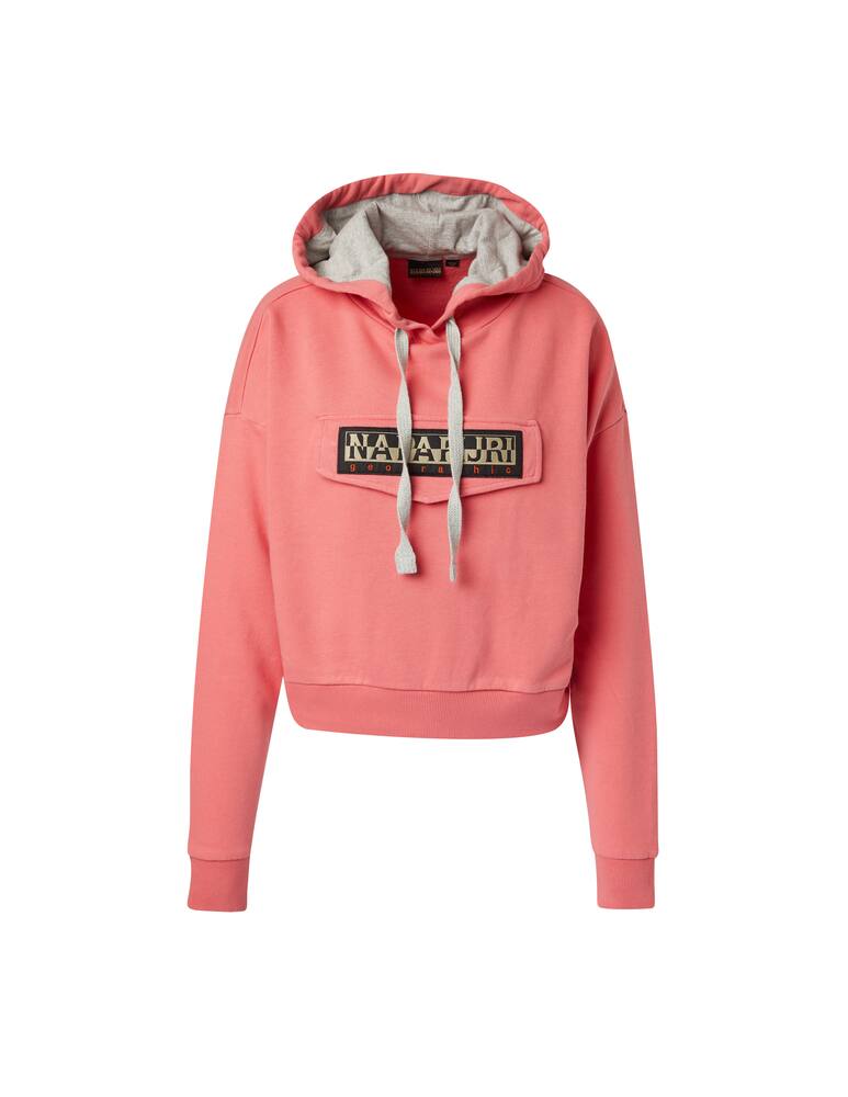 rinascente Napapijri Croppes Burgee hoodie - pink