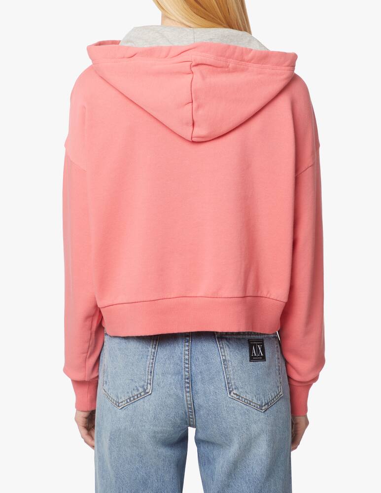 rinascente Napapijri Croppes Burgee hoodie - pink