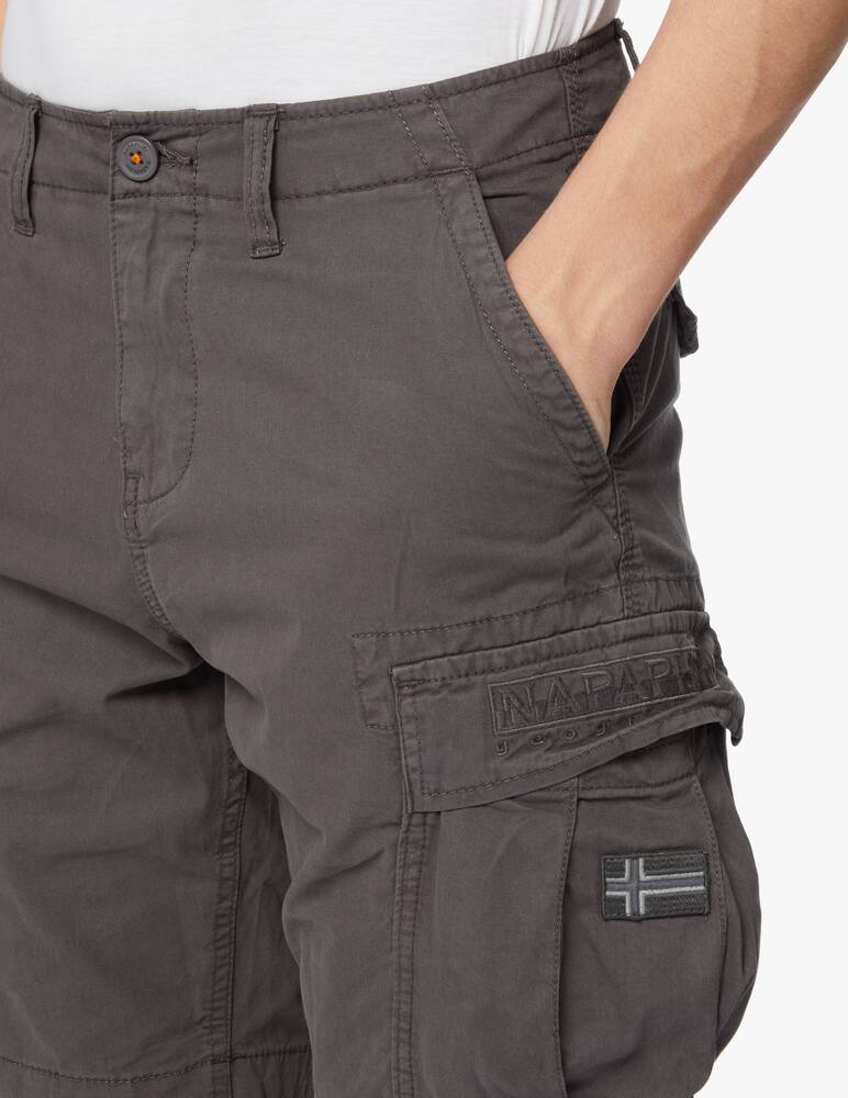 rinascente Napapijri Bermuda cargo gabardina n-nus - grigio