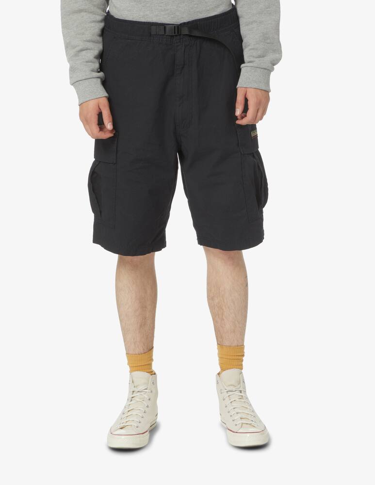 rinascente Napapijri Popeline cargo trek belt pant - black