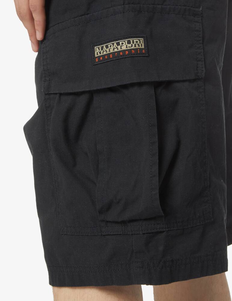 rinascente Napapijri Popeline cargo trek belt pant - black