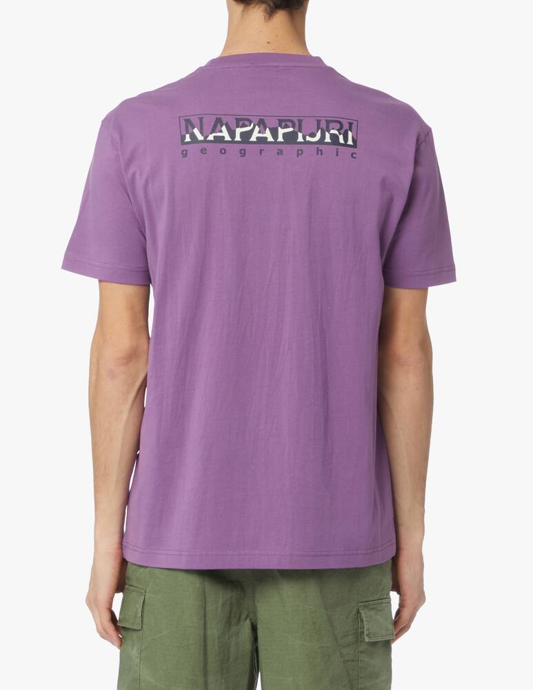 rinascente Napapijri Logo graphic t-shirt - violet