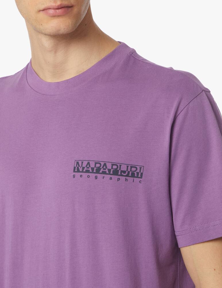 rinascente Napapijri Logo graphic t-shirt - violet
