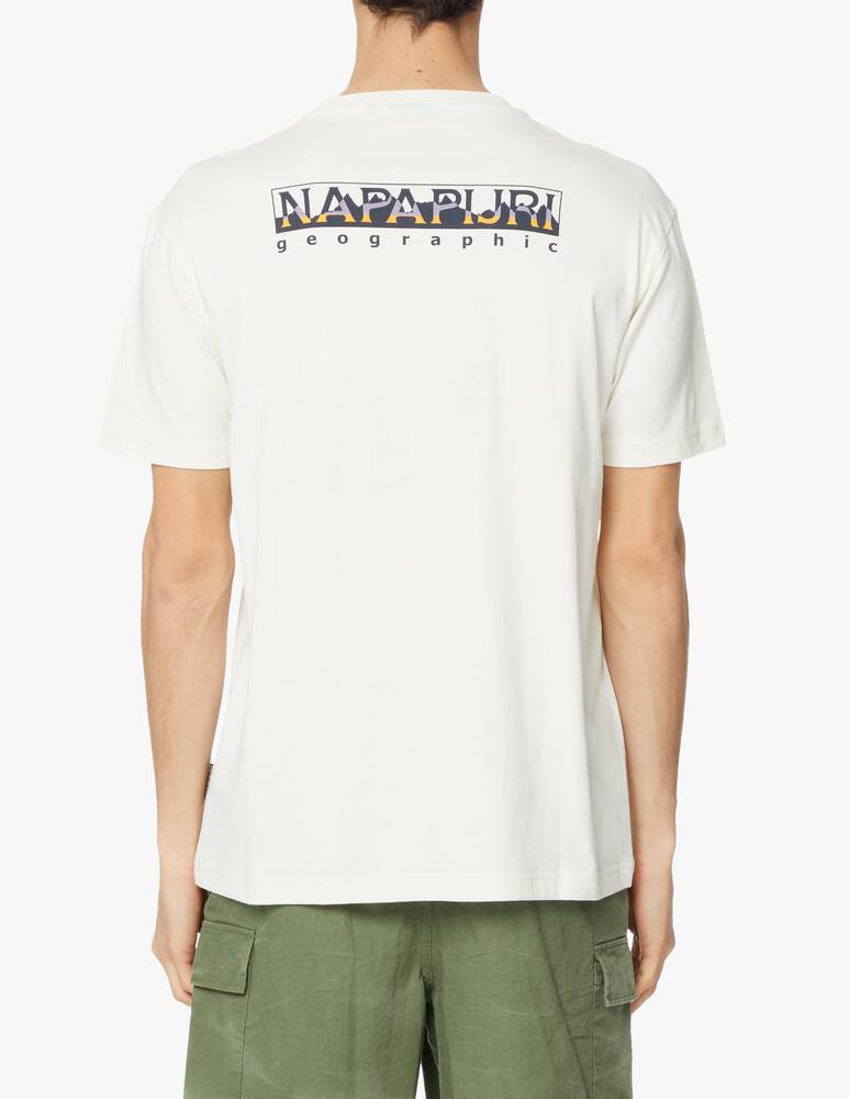 rinascente Napapijri Logo graphic t-shirt - white