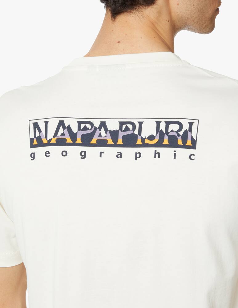 rinascente Napapijri Logo graphic t-shirt - white