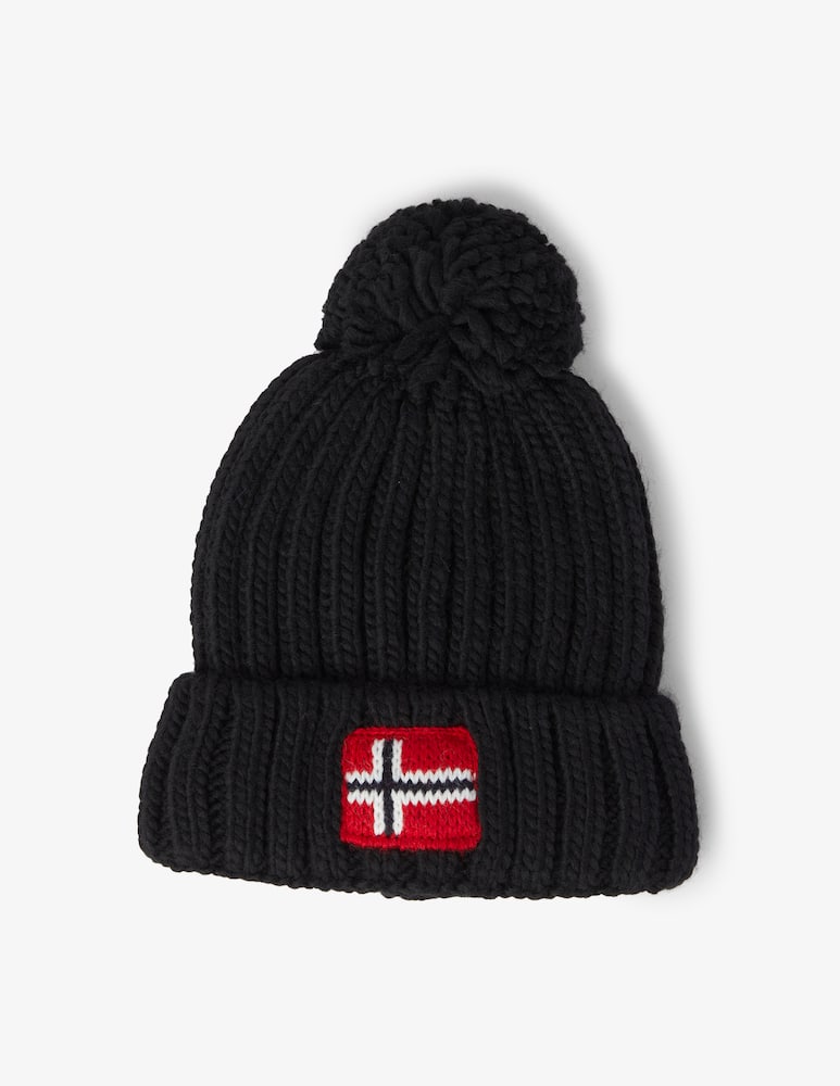 rinascente Napapijri Cappellino con pon pon - Nero