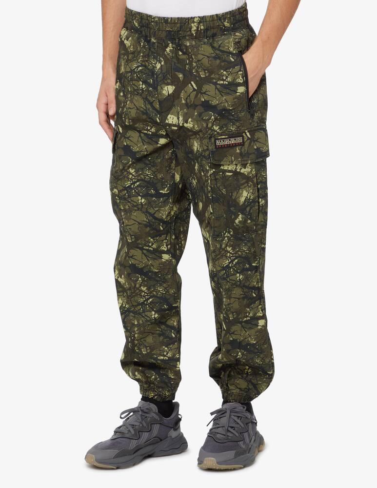 rinascente Napapijri Foliage print m-speed ripstop cargo pant - Green