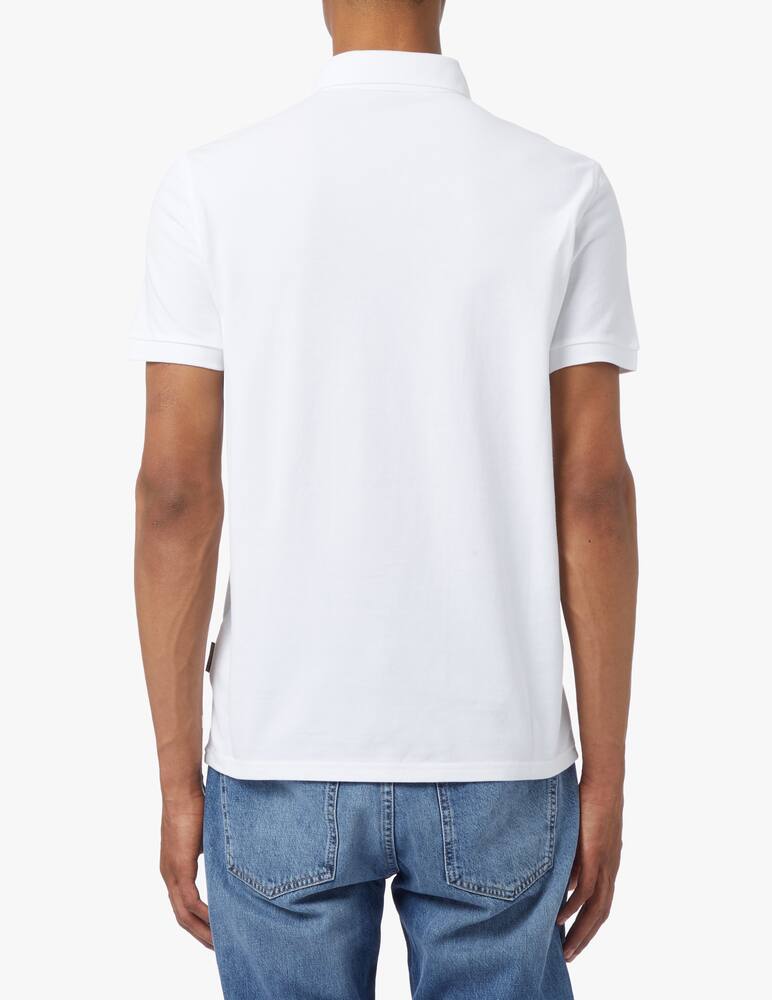 rinascente Napapijri Small flag short sleeve polo - white