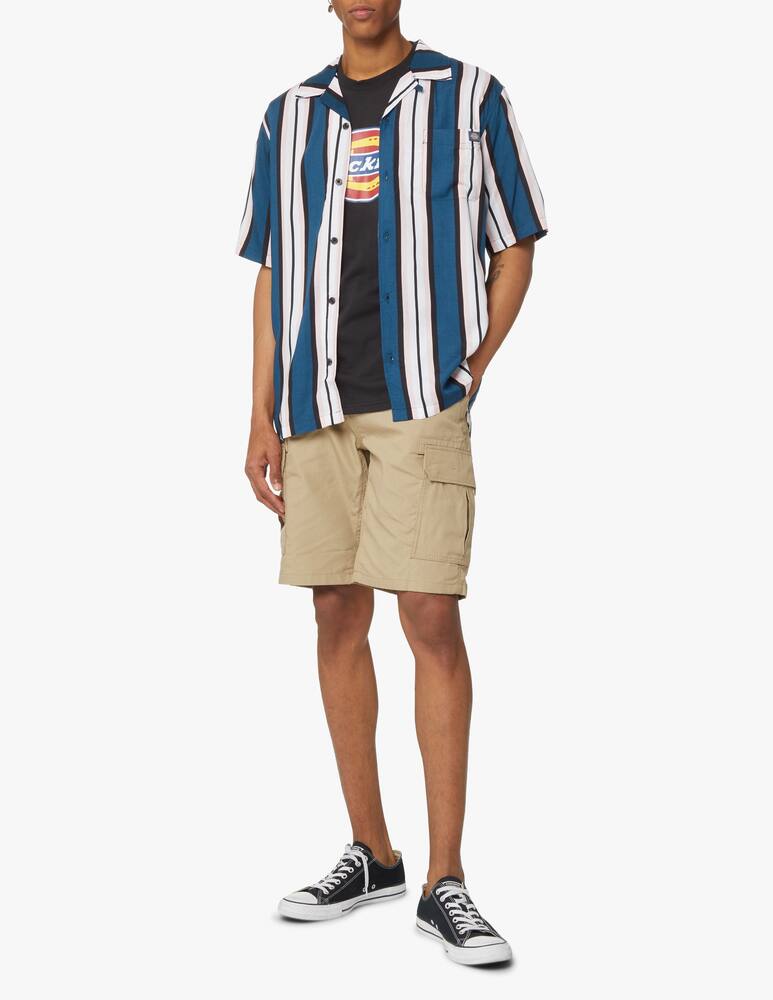 rinascente Dickies Camicia manica corta a righe in cotone leggero - multicolor