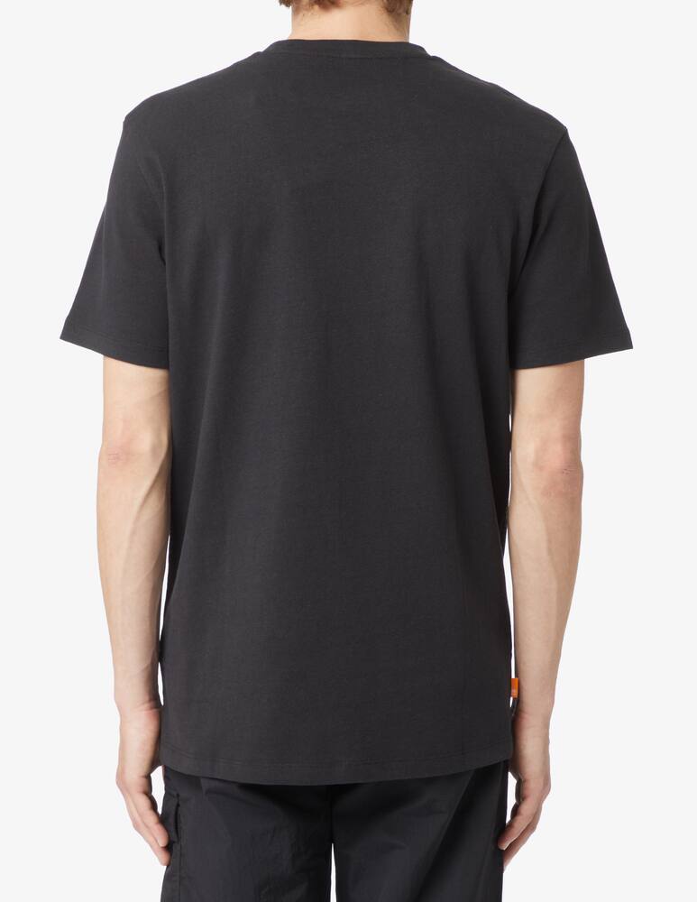 rinascente Timberland Maglietta manica corta woven badge - Nero