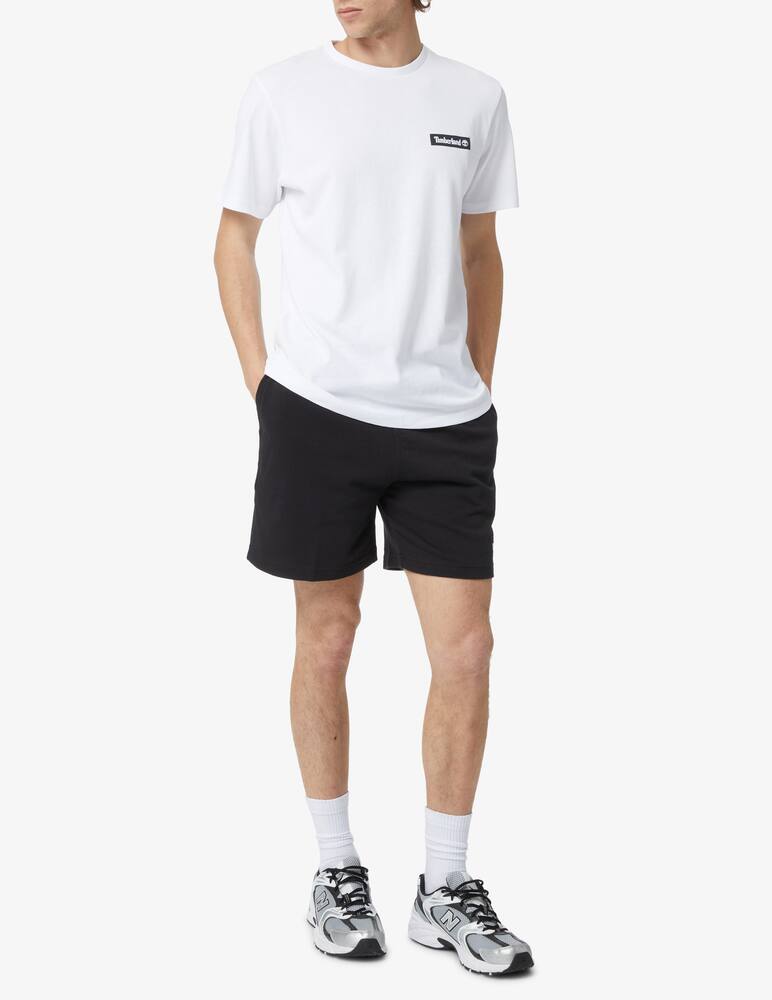 rinascente Timberland Maglietta manica corta woven badge - Bianco