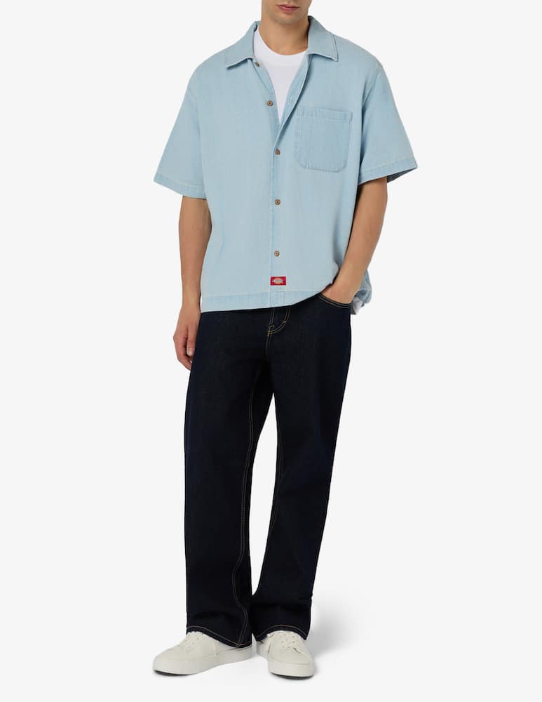 rinascente Dickies Camicia jeans manica corta