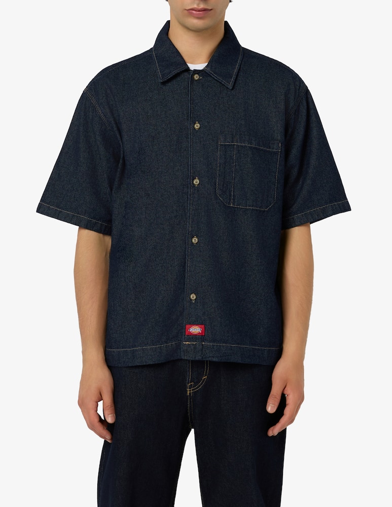 Dickies Camicia in jeans manica corta - immagine 1 Dickies Camicia in jeans manica corta - immagine 1