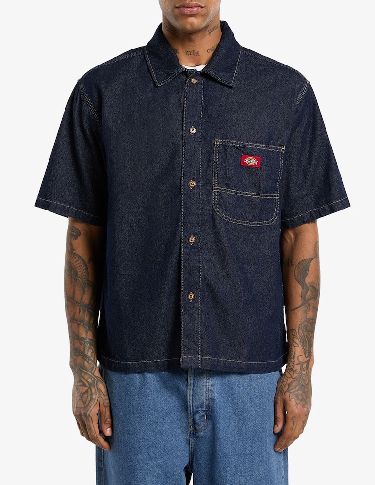 rinascente Dickies Camicia in jeans manica corta