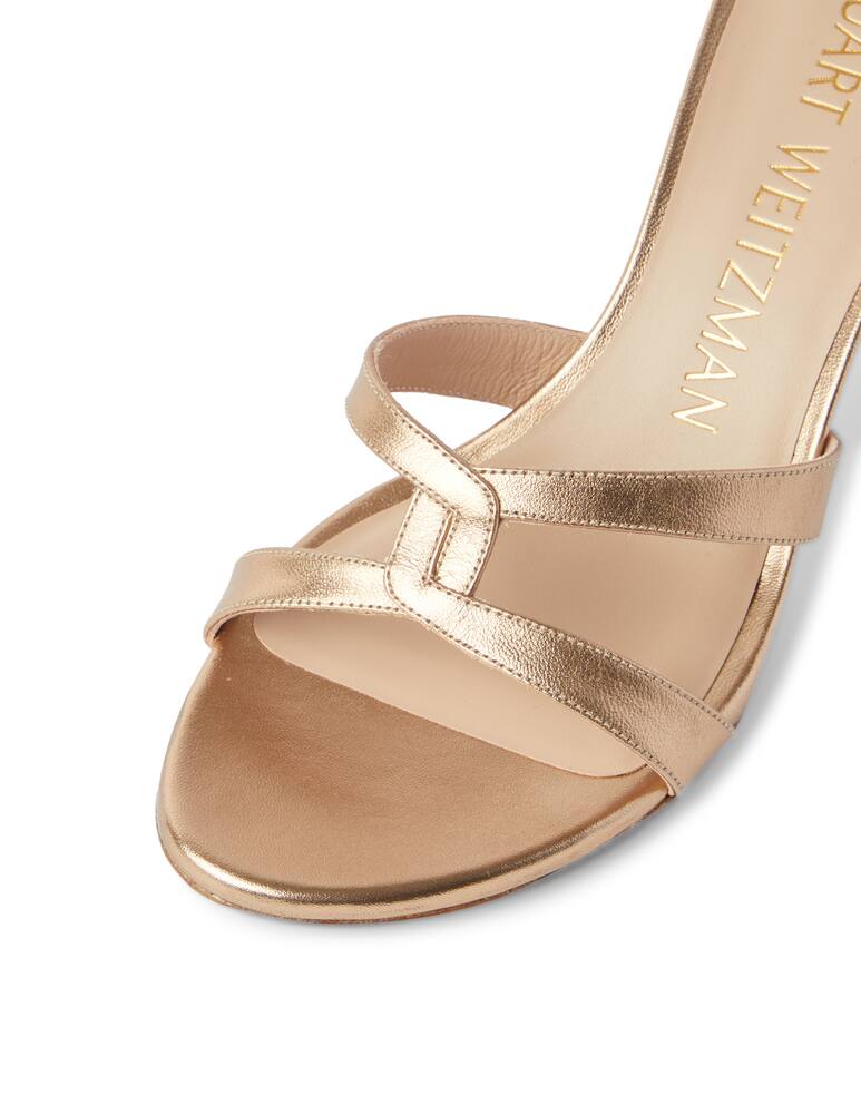 Stuart Weitzman Soireè heeled sandals - gold - picture 5 Stuart Weitzman Soireè heeled sandals - gold - picture 5