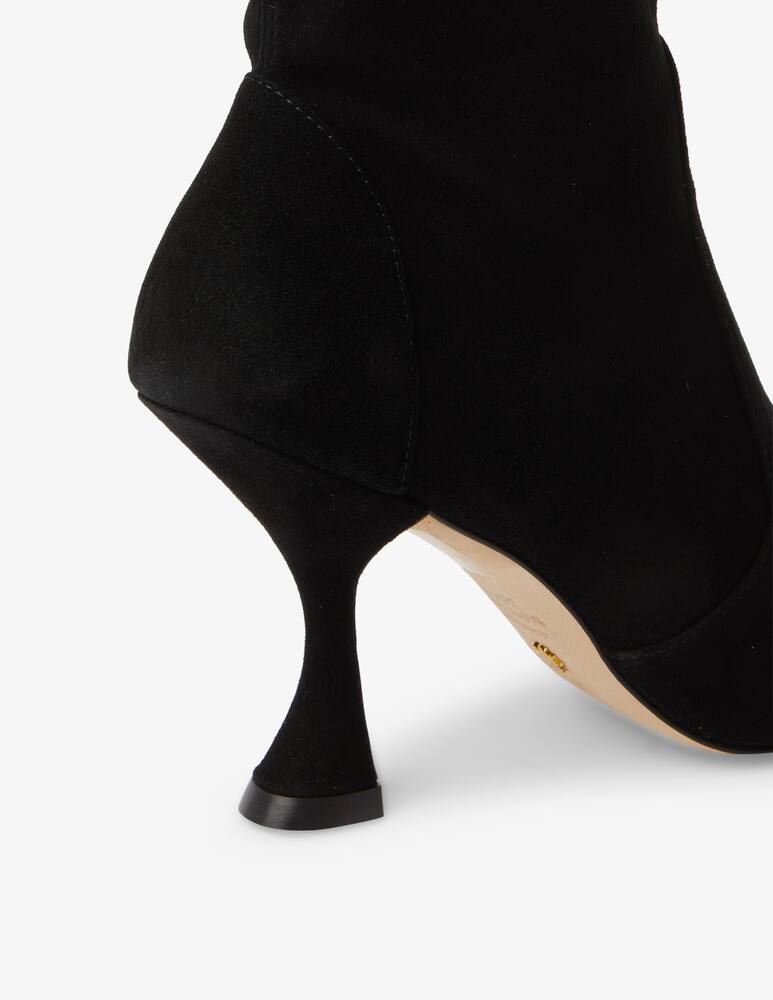 rinascente Stuart Weitzman Stivaletti calzini  in camoscio  - Nero