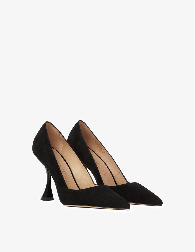 rinascente Stuart Weitzman Décolleté in camoscio Xcurve - Nero