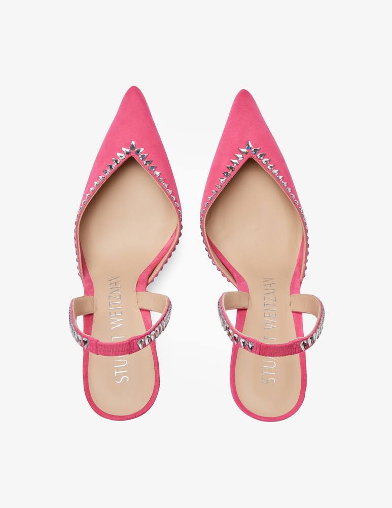 rinascente Stuart Weitzman Slingback in suede