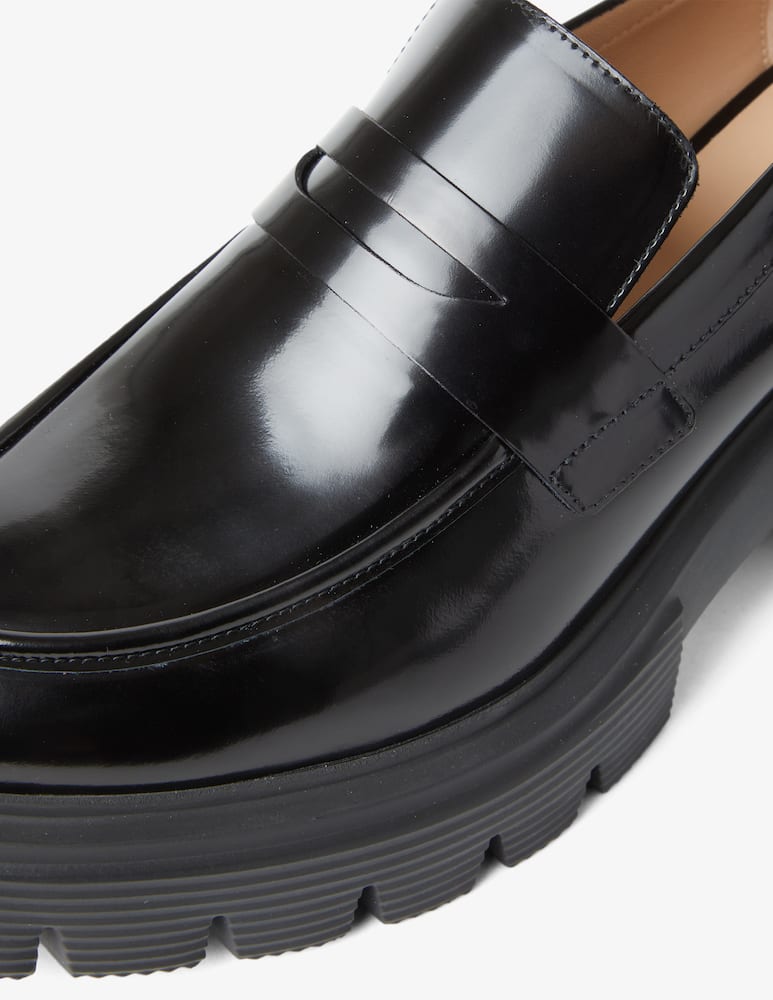 Stuart Weitzman Soho leather loafers - picture 2 Stuart Weitzman Soho leather loafers - picture 2
