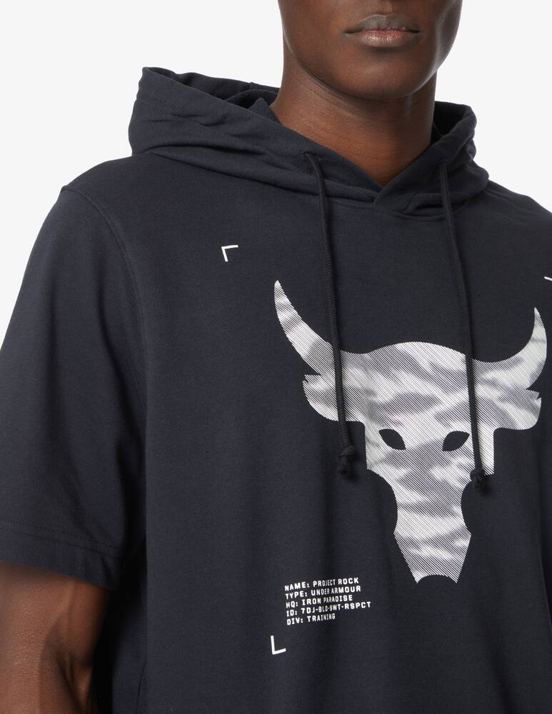 rinascente Under Armour Felpa con cappuccio bull the rock - Nero