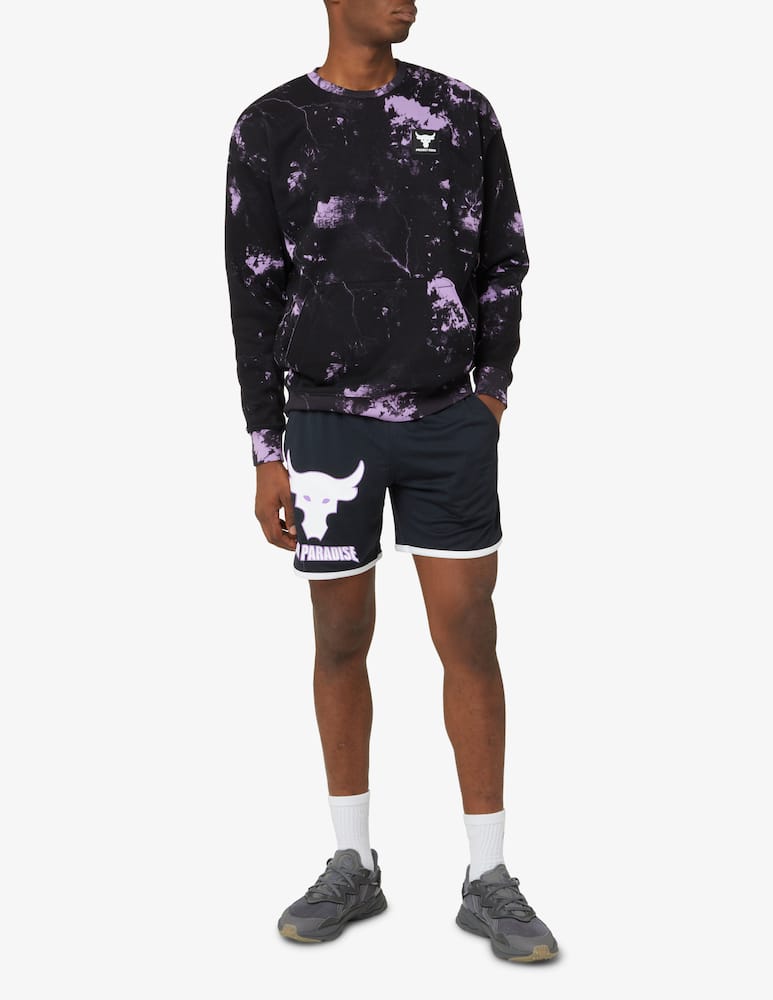 rinascente Under Armour Felpa girocollo the rock - Nero