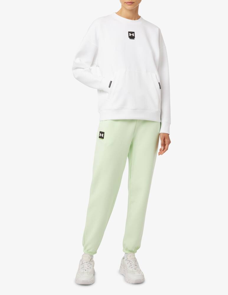 Under Armour Maglione girocollo over Summit - Bianco - immagine 1