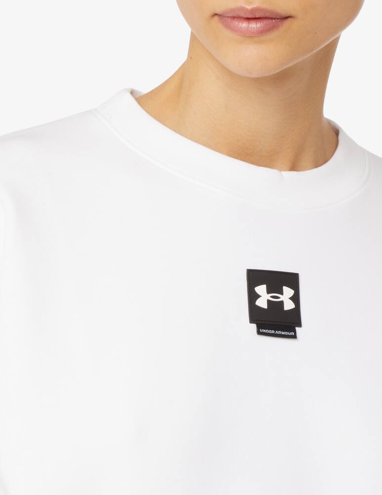 Under Armour Maglione girocollo over Summit - Bianco - immagine 3